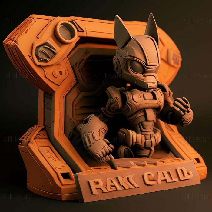 3D модель Гра Ratchet Clank 3 (STL)